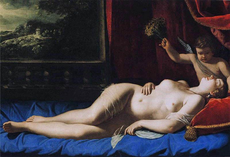 Artemisia gentileschi Dimensions and material of painting oil painting image